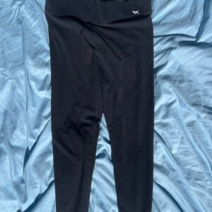 VICTORIA’s SECRET PINK Black Leggings in SIZE LARGE